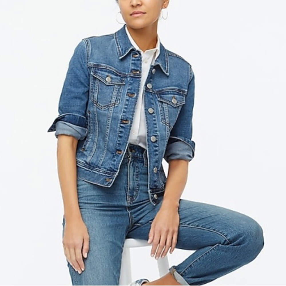 J.Crew Factory Classic Denim Jacket NWOT
